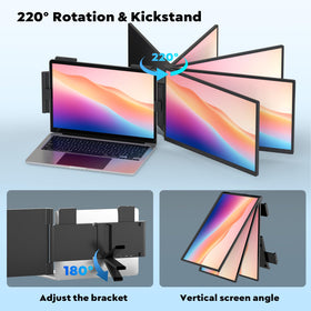 HONGO 180-degree stand enables flexible landscape and portrait use