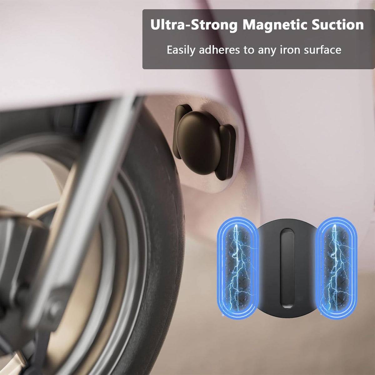 HONGTOP H vibration alerts deter theft and notify movement