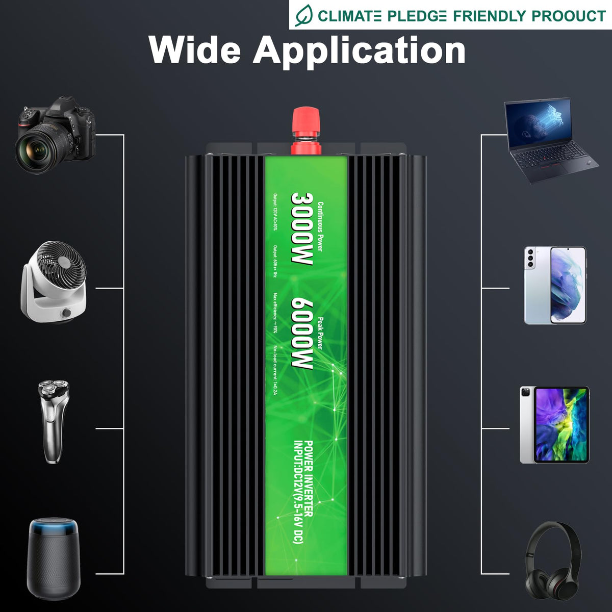 HONOURLIGHT inverter in use during camping and off-grid power