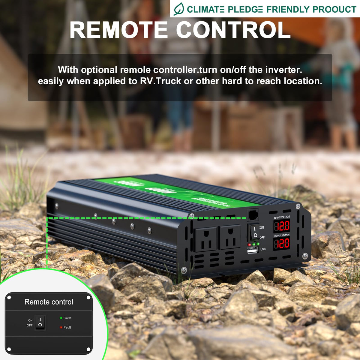 HONOURLIGHT wired remote control extended view for long-distance operation