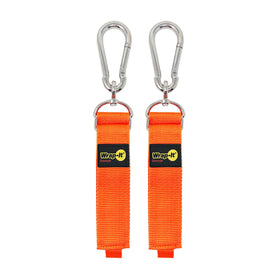 Hook n Hang wall-mount strap in use for clutter-free garage organization