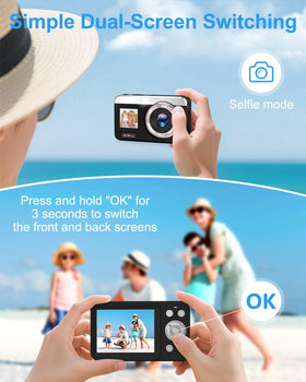 Hoorola 5K camera creator modes for portrait and night shots.