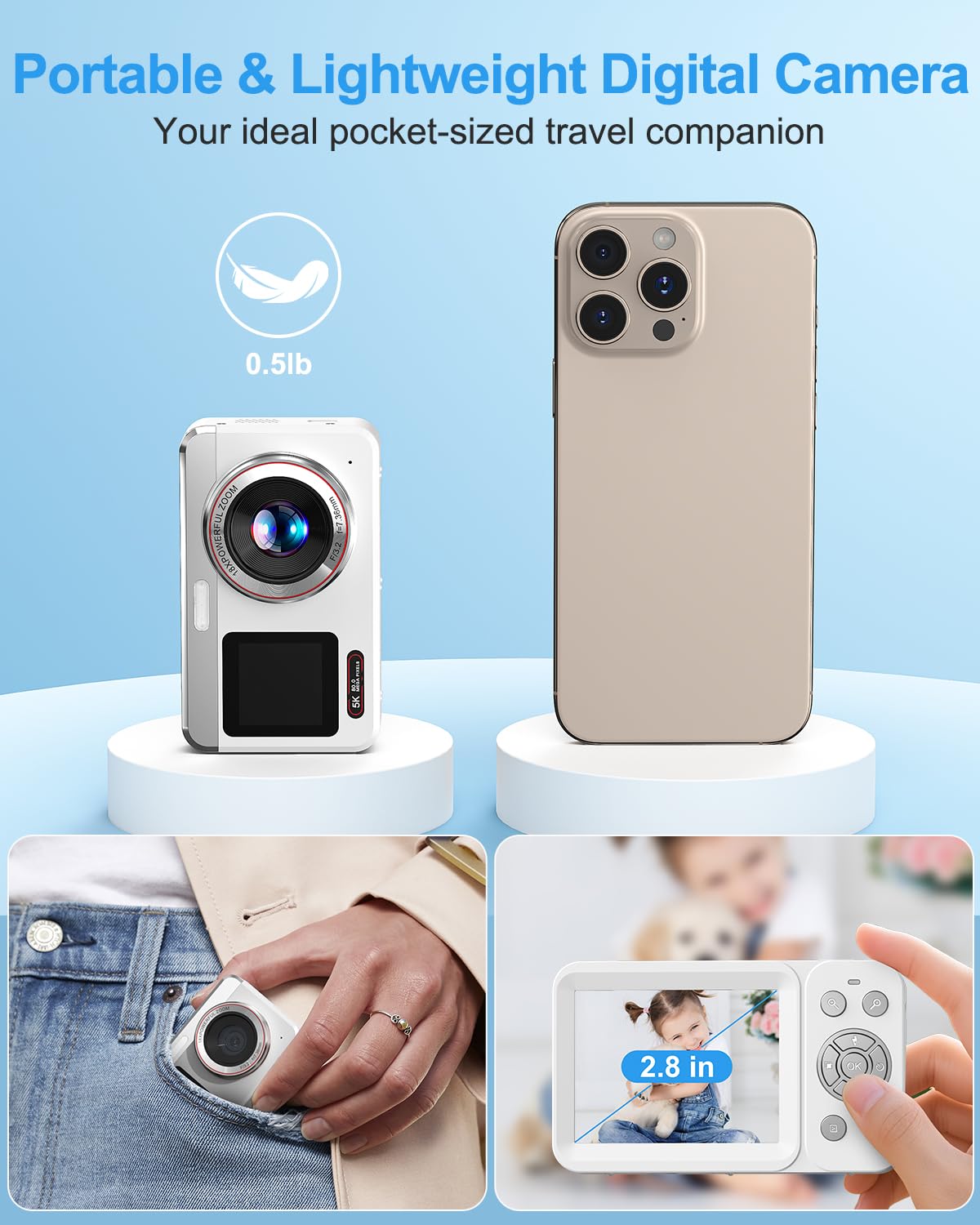 Hoorola 5K camera USB webcam mode for streaming.