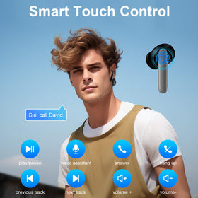 HOOTEK earbuds packaging on display for retail shoppers