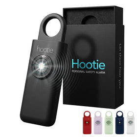 HOOTIE front view showing compact design and clear safety branding