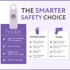 HOOTIE held in hand to show scale and lightweight portability benefit