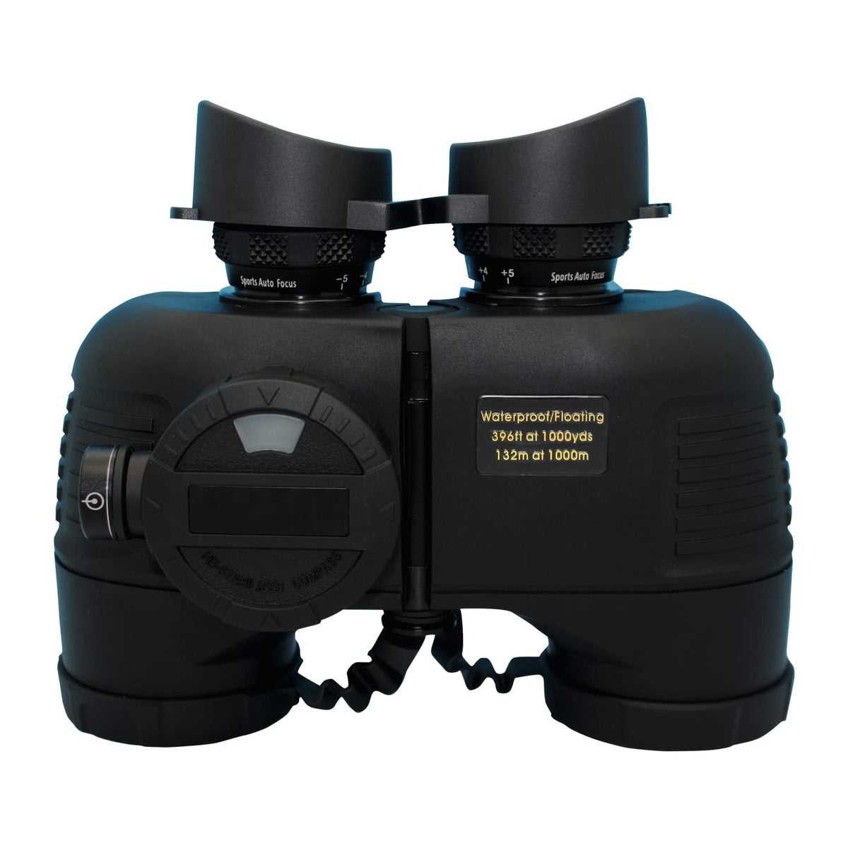 Hooway 7x50 HD binoculars with rangefinder for quick distance hints on the water.