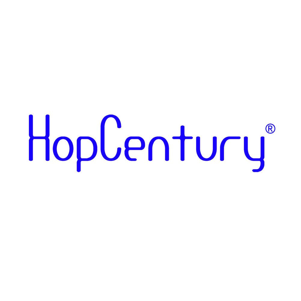 HopCentury case clipped to backpack demonstrating hands-free transport