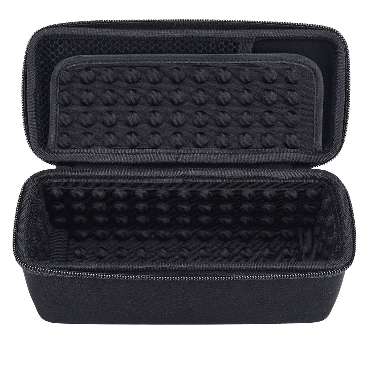 HopCentury open EVA case with speaker and mesh pocket organizing cables