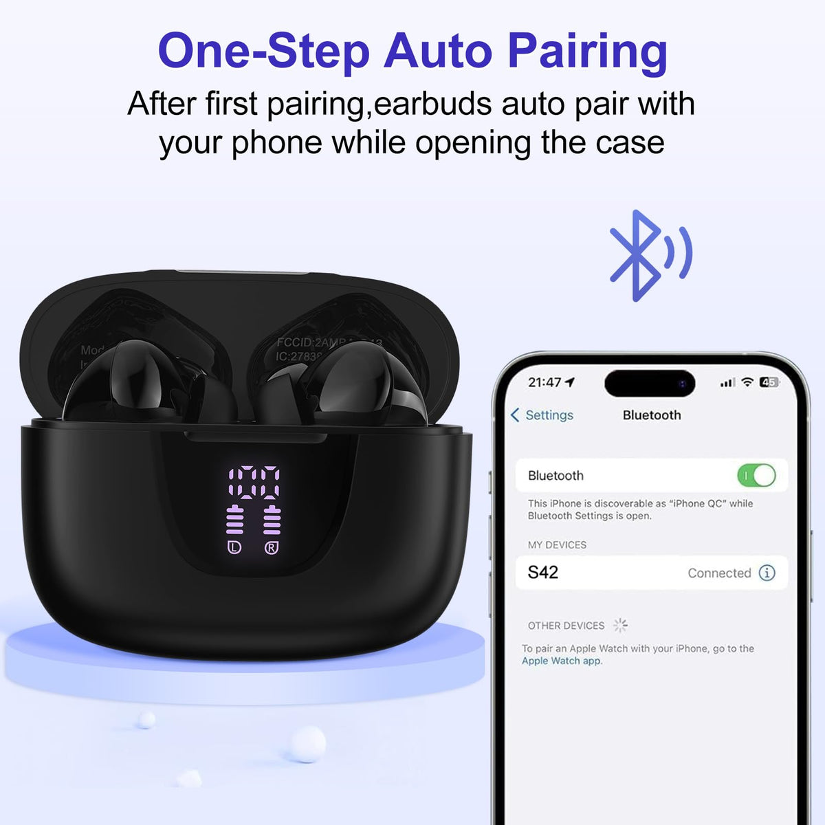 HopePow ergonomic-fit ear tips offer comfortable wear during long sessions