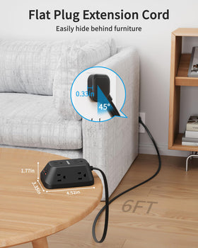 HOPOW 1050J surge protection guards electronics during surges