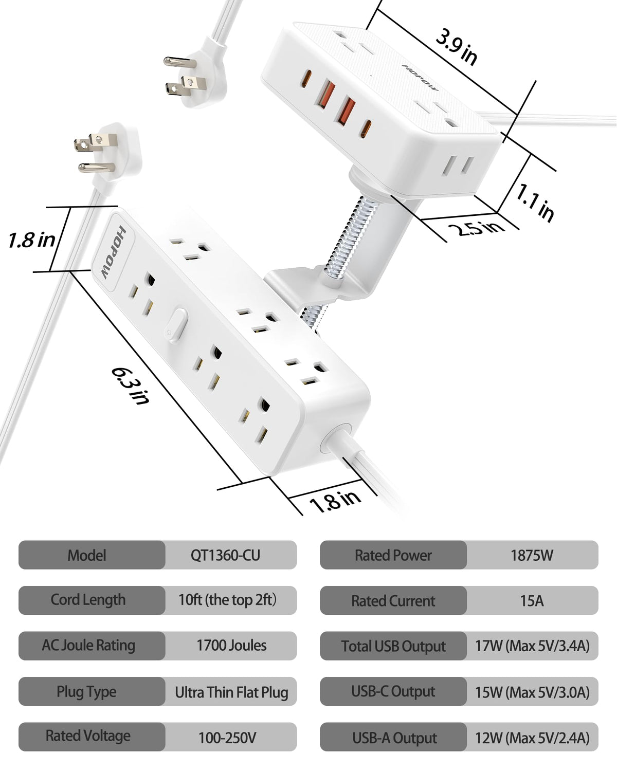 HOPOW next to laptop to show scale and capacity for powering many devices at once