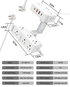 HOPOW next to laptop to show scale and capacity for powering many devices at once