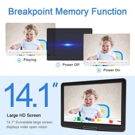 HOPYOP 14-1-inch HD screen close-up, vivid visuals for immersive movie nights.
