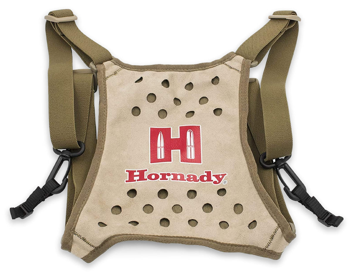 Hornady harness front view showing secure chest positioning and quick access
