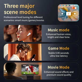 Hornorm earbuds IPX5 sport view demonstrates sweat resistance during workouts.