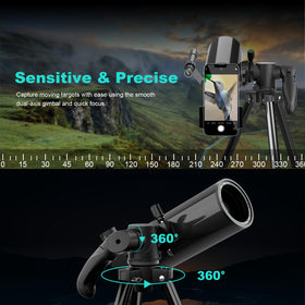 HOROX compact 22 cm tube shows portable design for on-the-go viewing