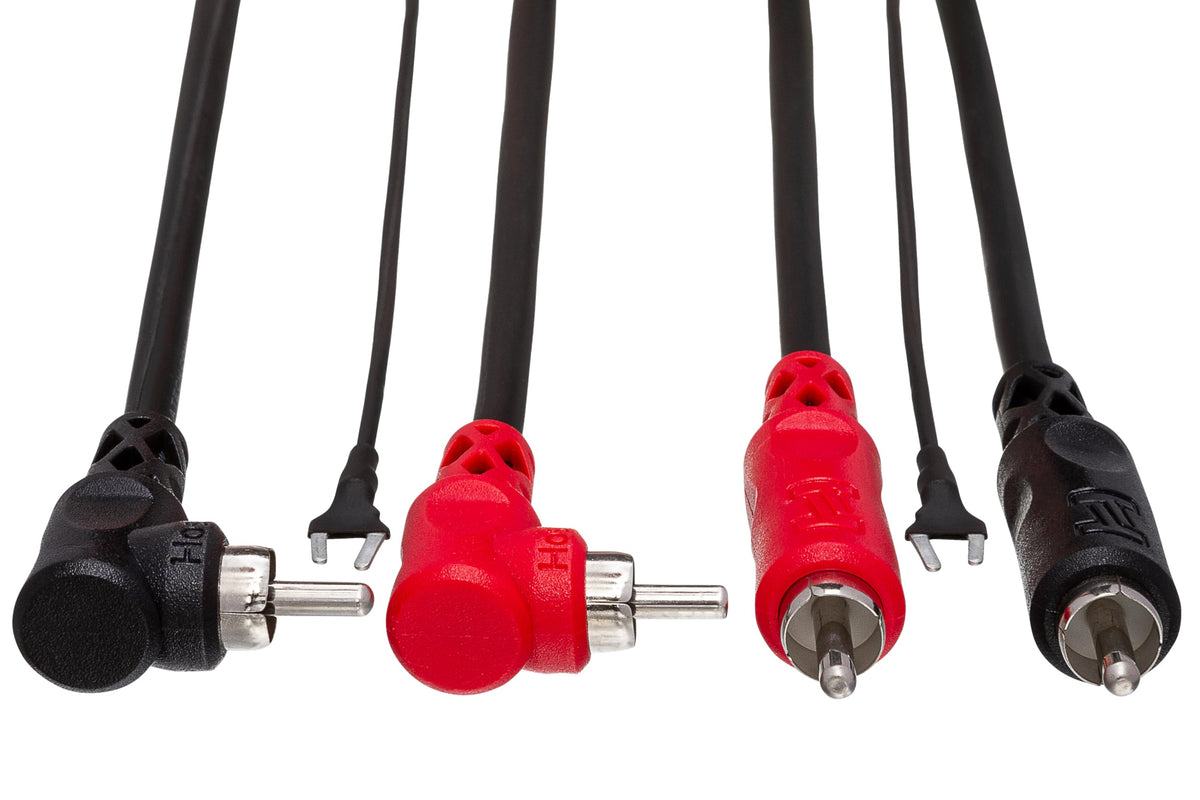 Hosa CRA-202DJ OFC conductors for clear signal transmission.