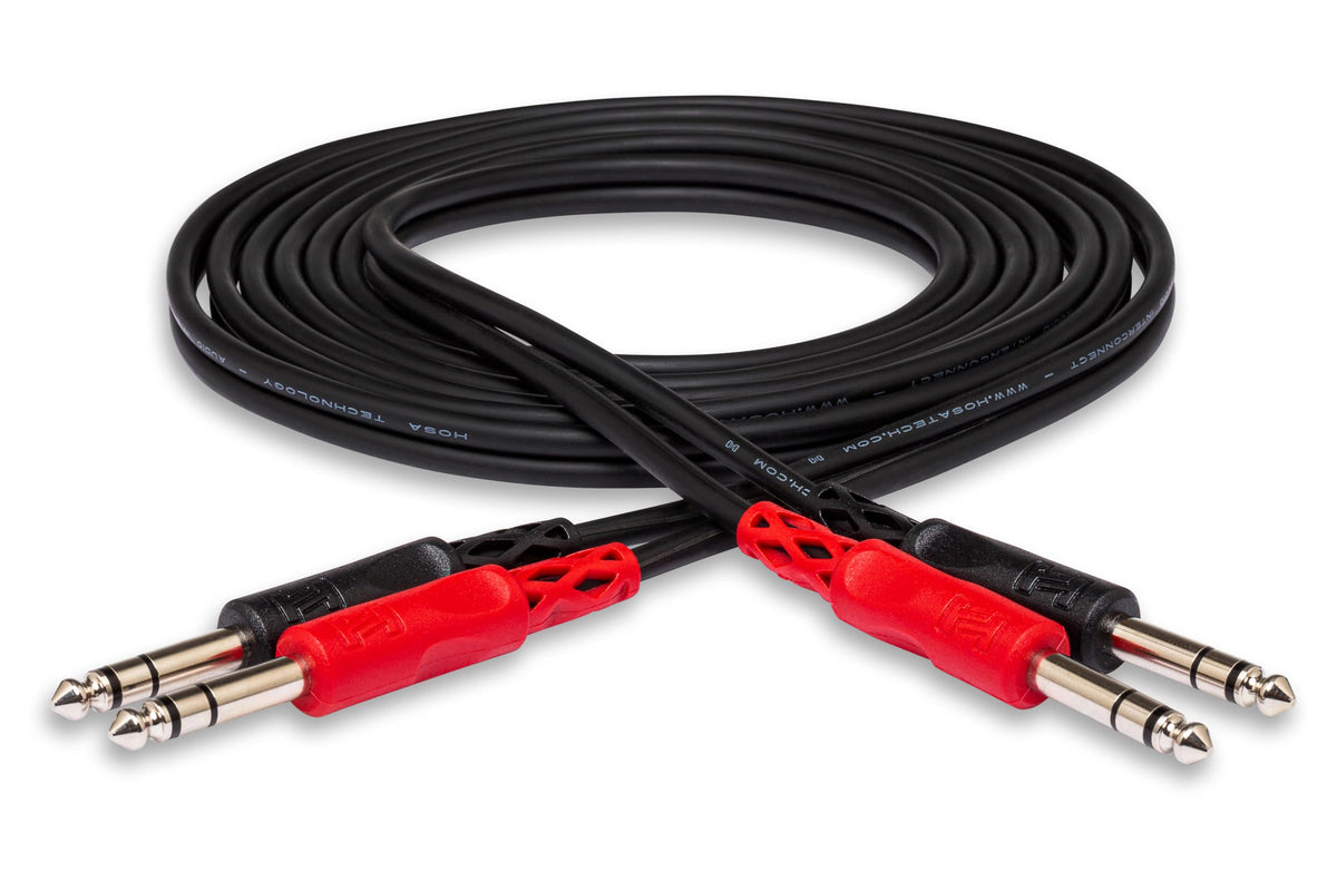 Hosa CSS204-4m main shot shows a durable stereo 4m cable for studio and live use.