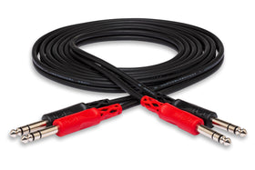 Hosa CSS204-4m main shot shows a durable stereo 4m cable for studio and live use.