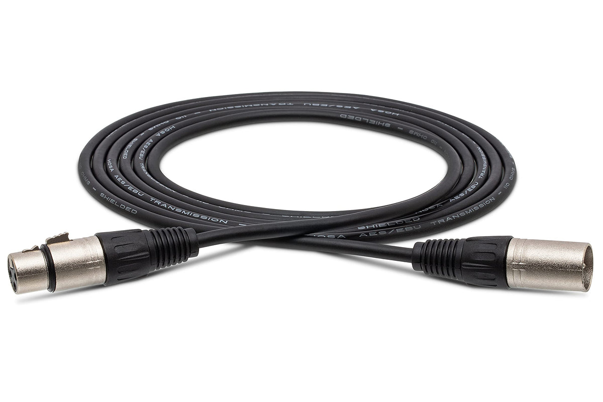 Hosa EBU-010 digital audio cable for precise AES/EBU transmission in pro studios.