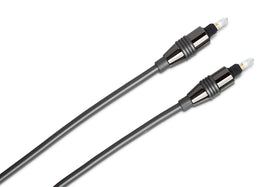 Hosa OPM-303 Pro fiber cable connectors closeup for reliable digital connection