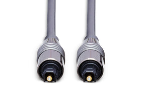Hosa OPM-303 Pro fiber cable in a home theater setup