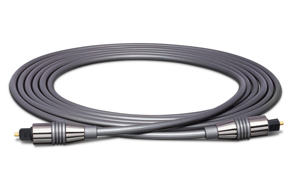 Hosa OPM-303 Pro fiber cable with Toslink ends for lossless digital audio