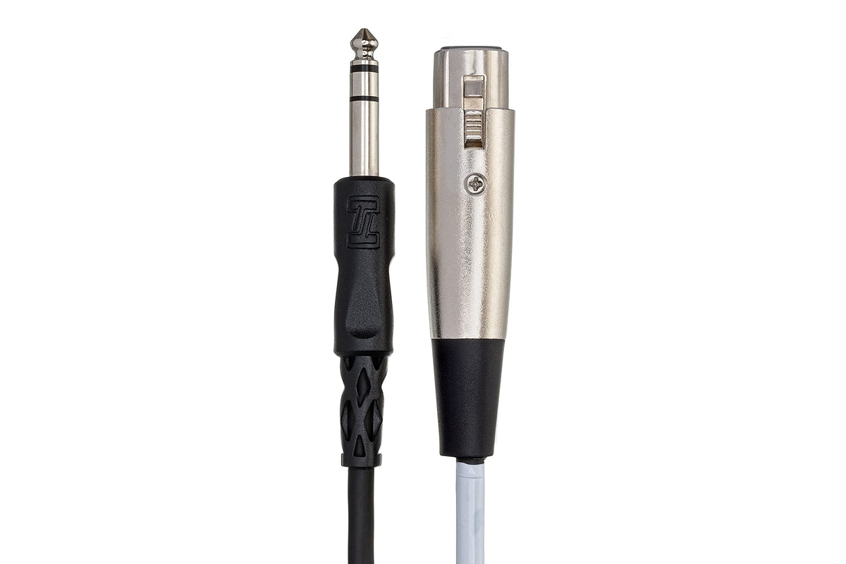 Hosa PXF-120 cable linking recording gear in a studio path for clear signal flow