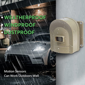 H HOSMART mounting kit enables simple outdoor installation.
