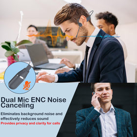 Hostena rotatable boom mic showcases flexible positioning for clearer voice capture.