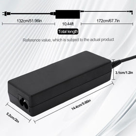 Hostorch compact adapter with cable layout suitable for desk or travel