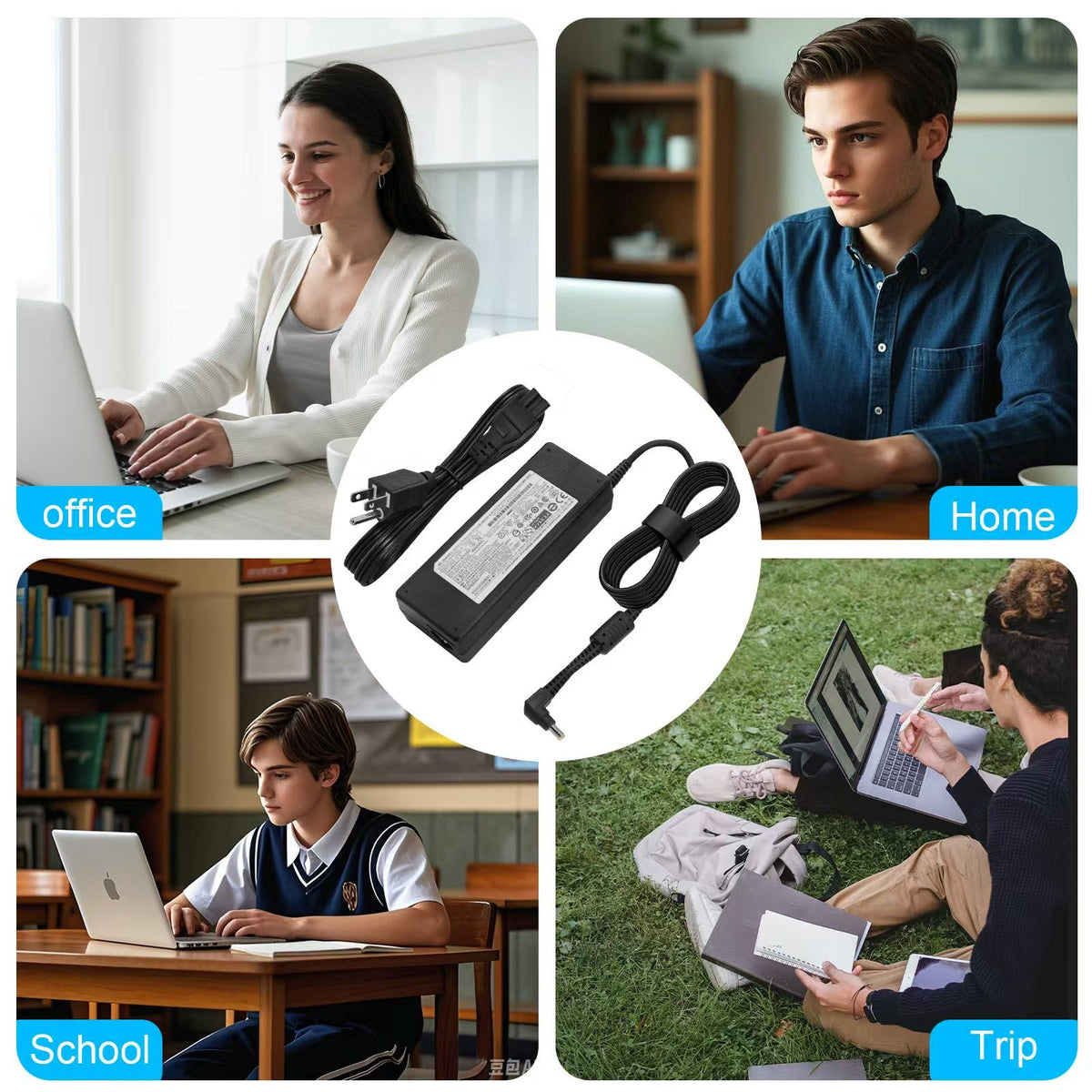Hostorch packaging image highlights charger and US cord included