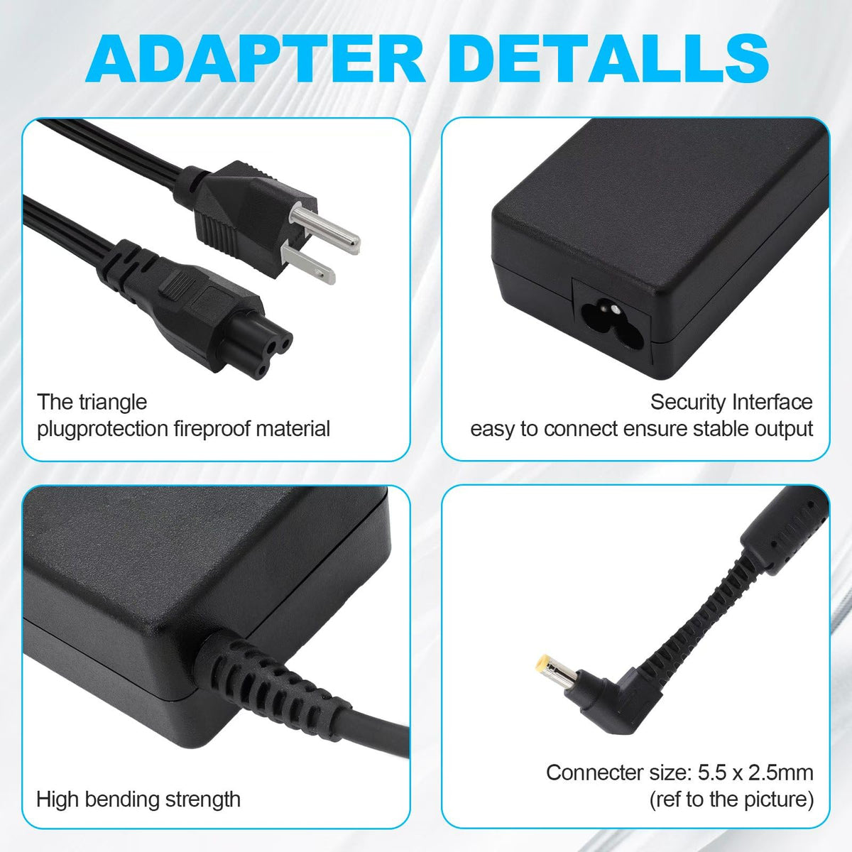Hostorch US plug cord included for easy regional setup