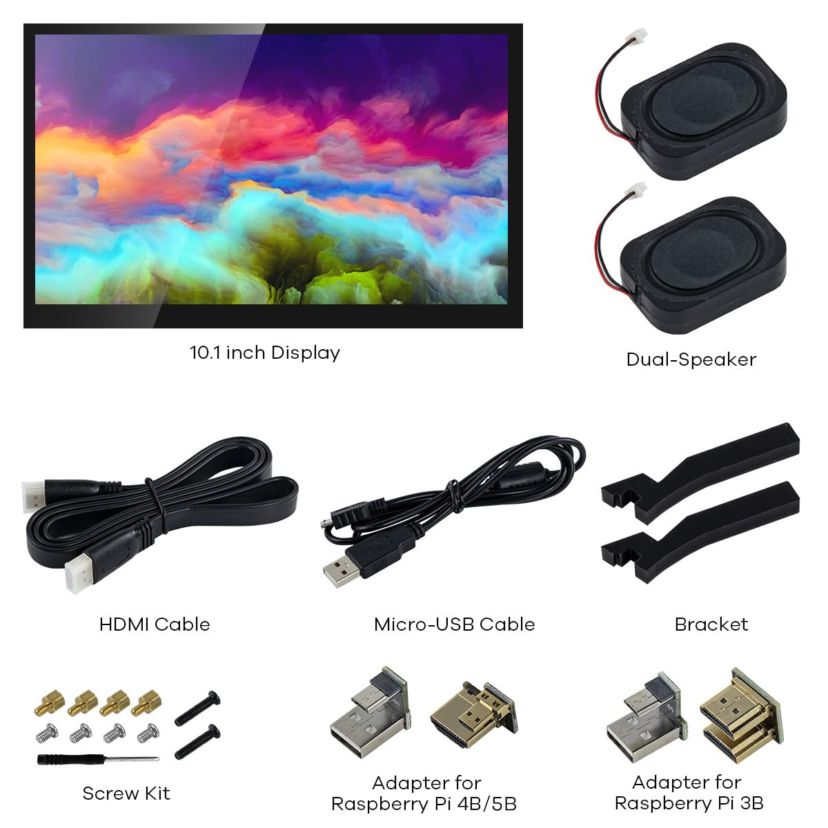 Hosyond 10.1-inch monitor is Windows-ready for multi-app productivity
