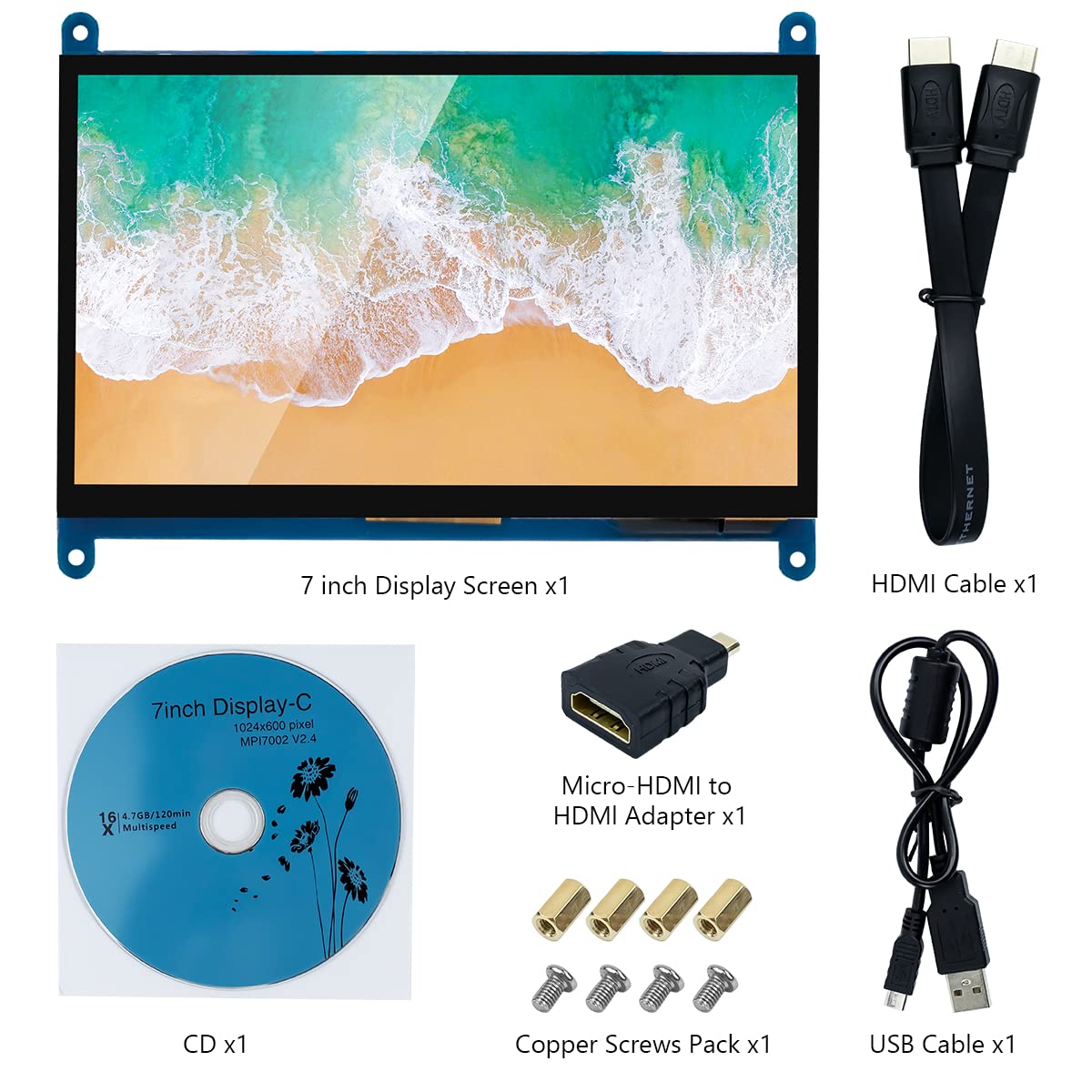 Hosyond mounted in compact case showing easy integration into projects