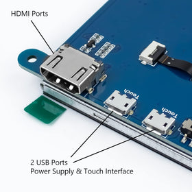 Hosyond running Windows touch demo showing compatibility with PC touch inputs