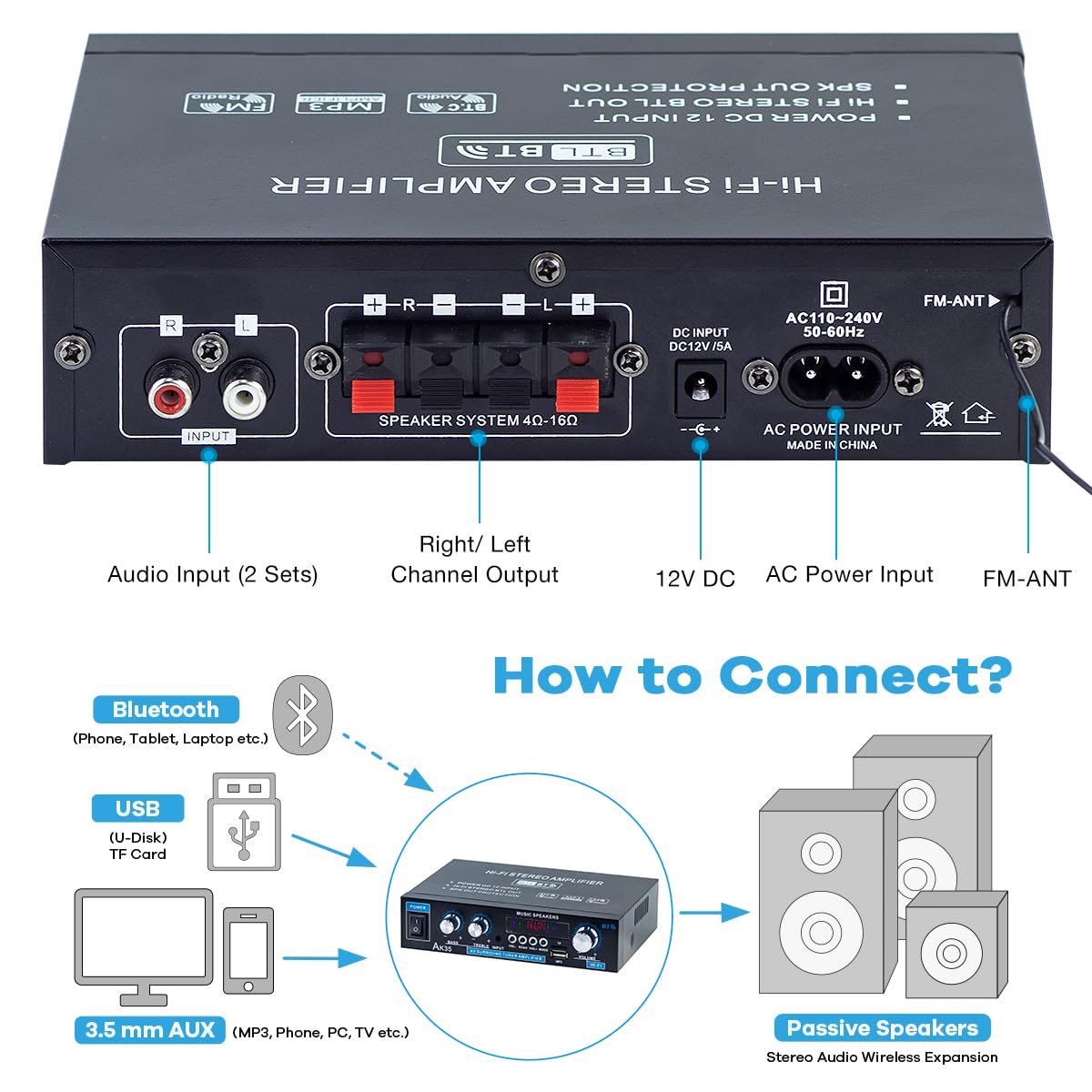 Dual mic inputs enable casual karaoke gatherings.