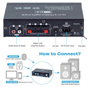 Dual mic inputs enable casual karaoke gatherings.