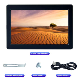 Hosyond monitor in a gear setup highlighting small-footprint versatility