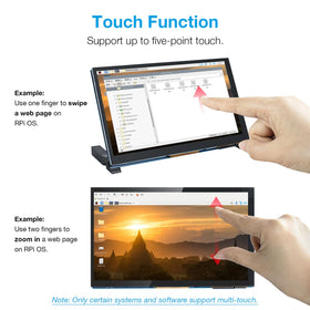 Hosyond side profile showing slim display and low-profile mounting benefit