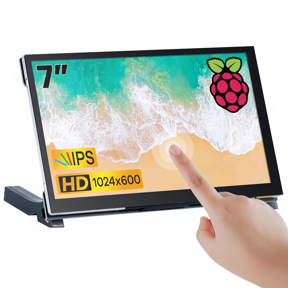 Hosyond front view 7-inch display showing clear IPS colors and benefit of accurate visuals