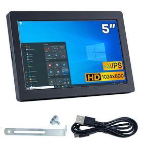 Hosyond front view showing compact monitor and clear display benefits