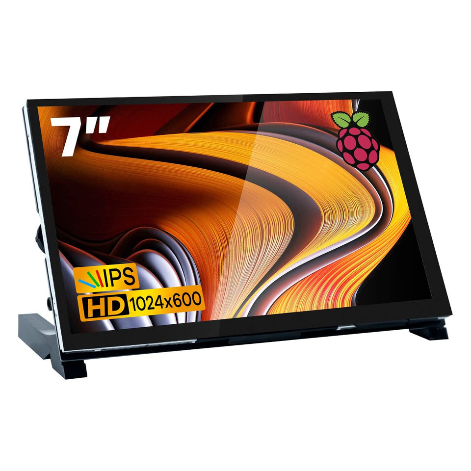 Hosyond front view of monitor showing clean display and port access for quick setup