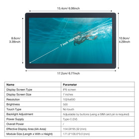 Hosyond connected to a laptop for extra screen productivity