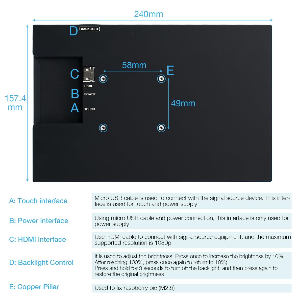 Hosyond multi-device compatibility display for consoles and PCs