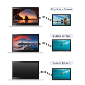 Hosyond screen showing OSD menu for easy brightness and contrast control