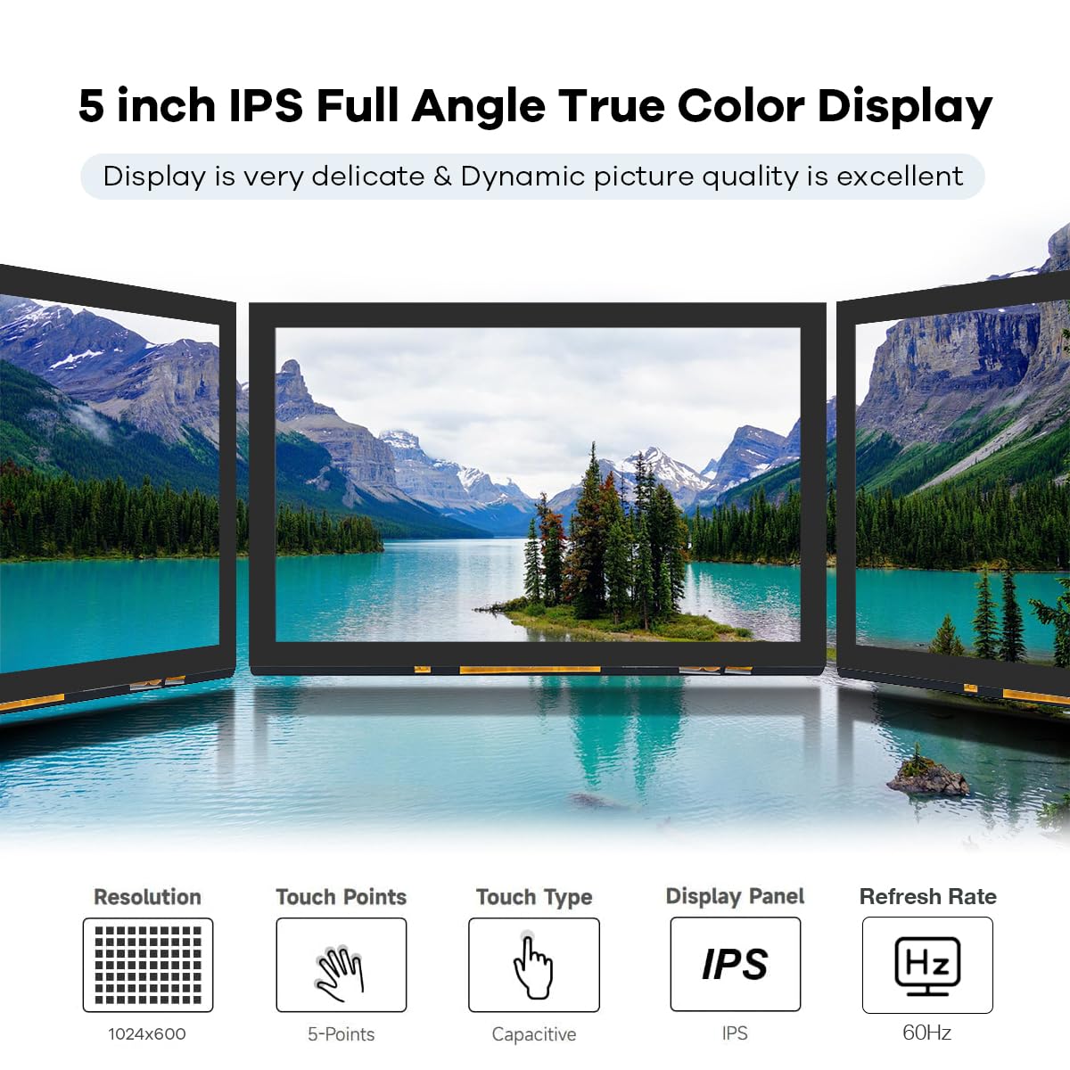Hosyond side profile displaying thin 13.94mm form factor and portability