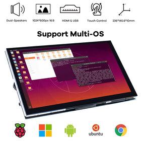Hosyond side profile highlighting HDMI and USB ports for easy device connections