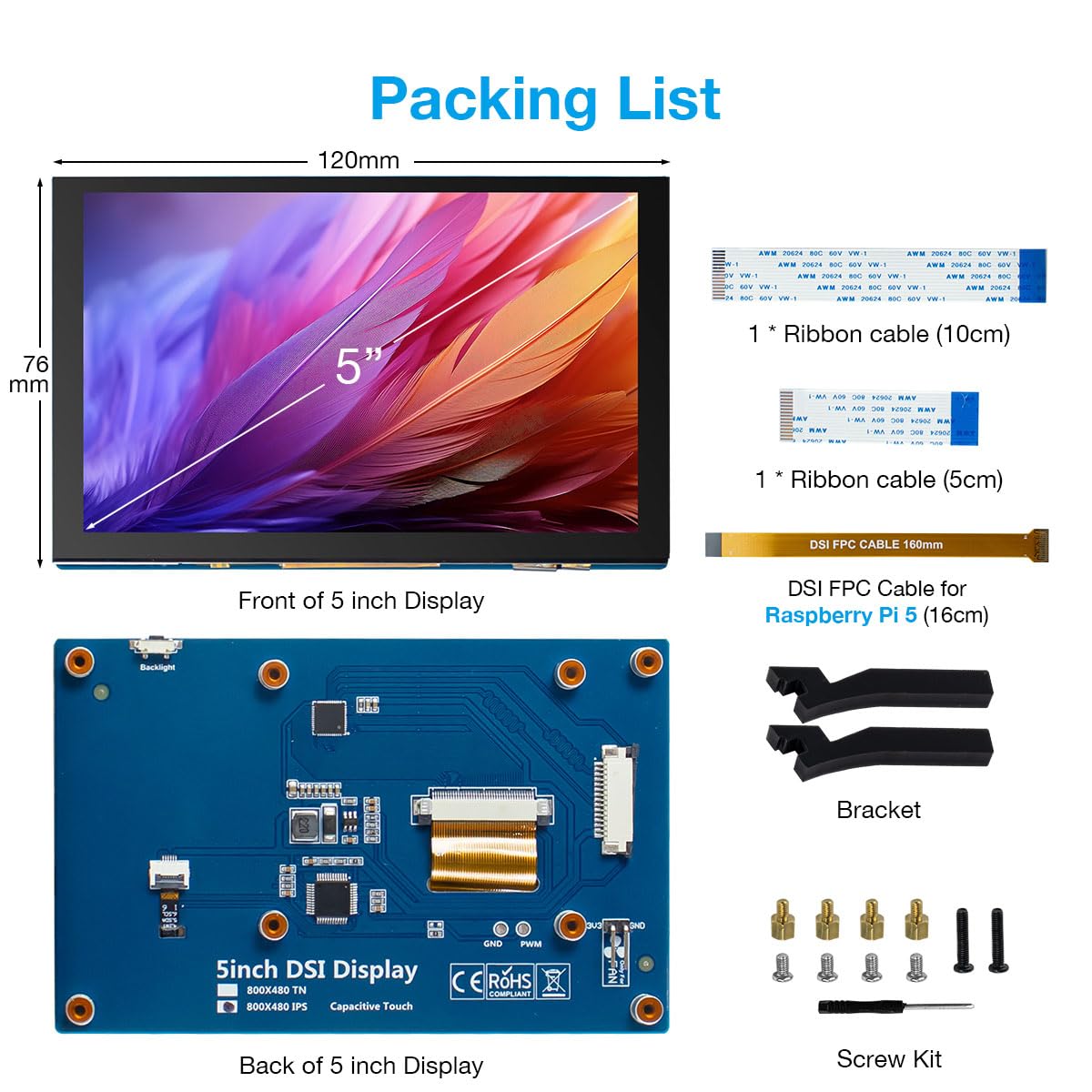 Hosyond next to credit card showing compact size for space-saving projects